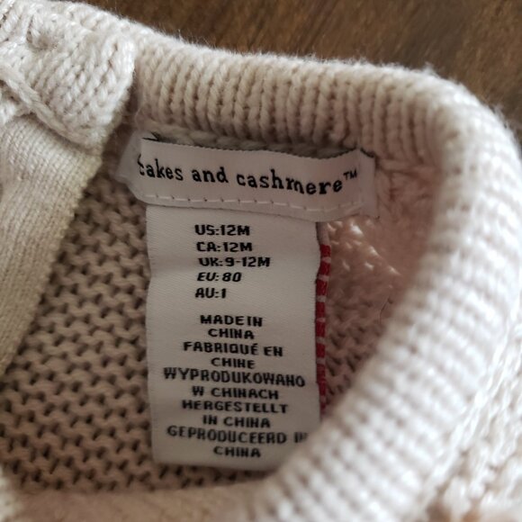 Cupcakes & Cashmere knit dress 12 mths - Picture 4 of 7